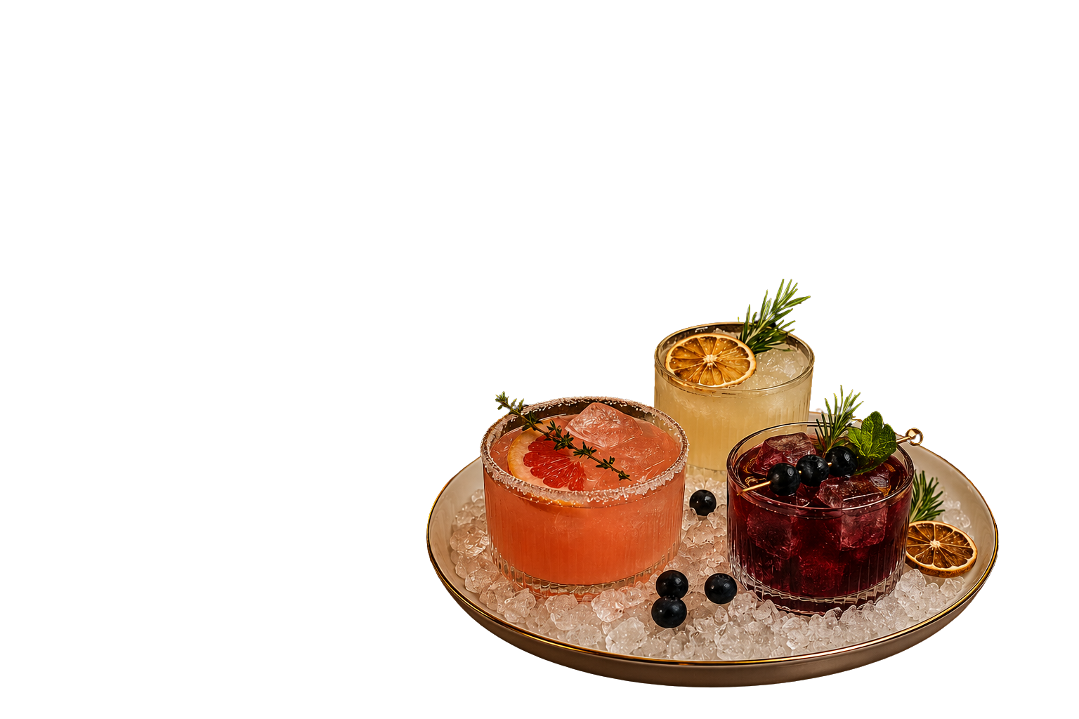 Cocktail Plate